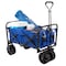 Nature Spring Collapsible Utility Wagon with Telescoping Handle, Heavy Duty Folding Wheeled Cart for Outdoor Use 911123NNU - alternate 1